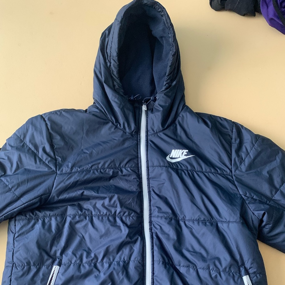 Blue Nike Puffer